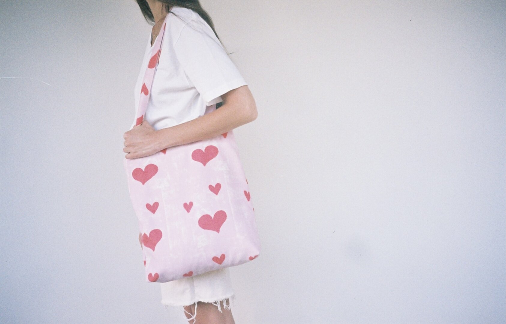 ჩანთა\Tote Bag (Red Hearts)